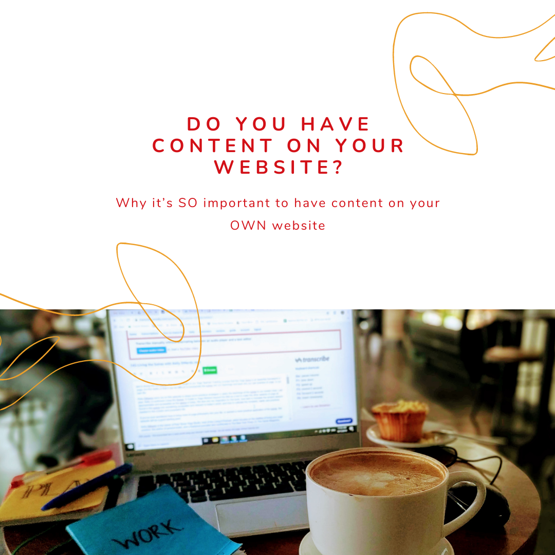 Read more about the article Do You Have Content on Your Website?​