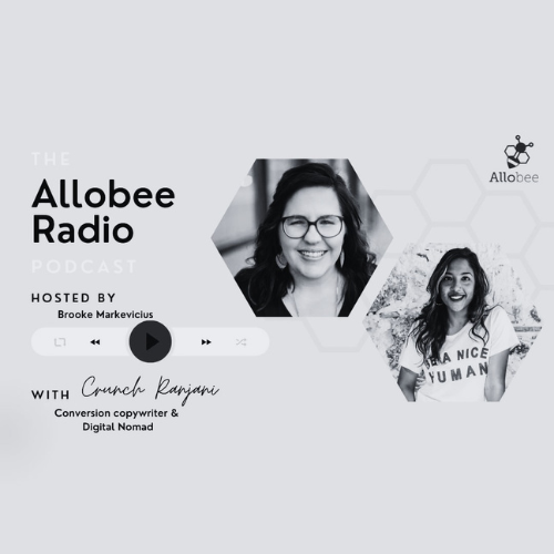 The Allobee Radio Podcast Logo